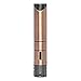 Xikar Turrim Cigar Lighter, Single Jet Flame, Oversized Fuel Tank, Refillable, Piezo Ignition, Bronze With Gunmetal Trim