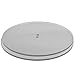 CakeSafe Set of 2 Round Acrylic Disks with Center Hole and 1/2 Inch Border, Total Diameter 12-1/2 Inch