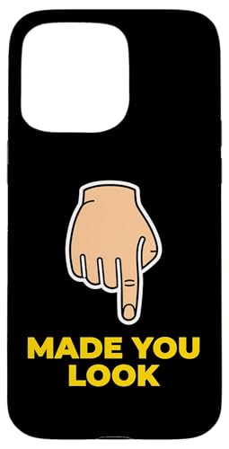 Made You Look April Fools ��������W���[�N ���[���A �������� �X�}�z�P�[�X iPhone 15 Pro Max �p