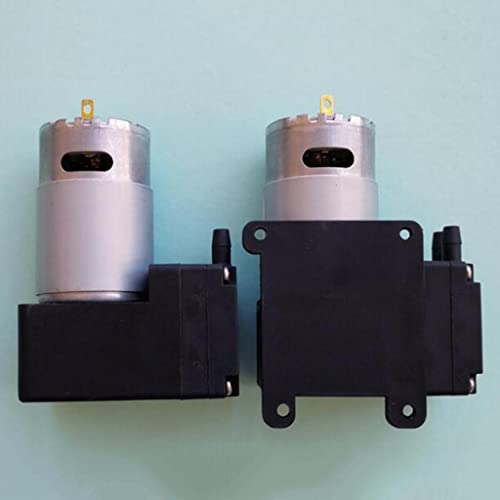 Bomba de vacío DC alta potencia 12W 80KPA para transferencia de aceite y gas automotriz - larga vida y bajo ruido - bombas de laboratorio para entusiastas miniatura 2