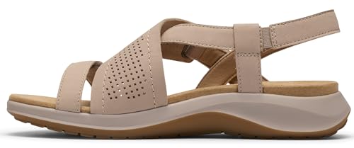Clarks Womens Maelynn Gem Sand Nubuck 7.5 Medium - image 7