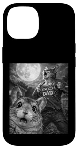 Chinchilla Dad �ʔ��� ���B���e�[�W �z���[ �O���t�B�b�N �����Y �� ���B�� �X�}�z�P�[�X iPhone 14 �p