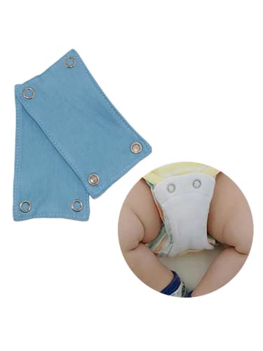 Baby Deluxe Extensor De Body 2 Botoes Azul Único Pacote De 2