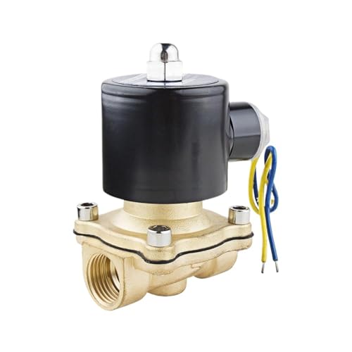 Électrovanne 12V normalement fermée 1/2" 3/4" NPT eau 150°C - 5