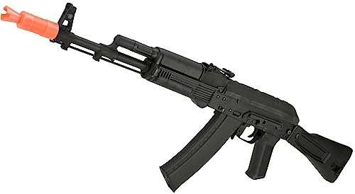 Evike Airsoft - CYMA Standard Stamped Metal AK-74 AEG Airsoft Rifle w/Synthetic Folding Stock (Package: Gun Only) - (PID: 48517)