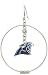 Siskiyou NFL 2-Inch Hoop Earrings