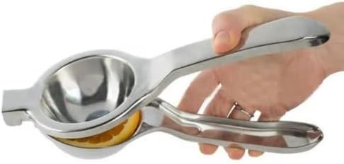 1BAZAR Lemon Squeezer / Manual Single Press Juice Extractor / Heavy Duty Lime Citrus Fruit Juicer / Single Hand Press Lime Citrus Fruit Juicer