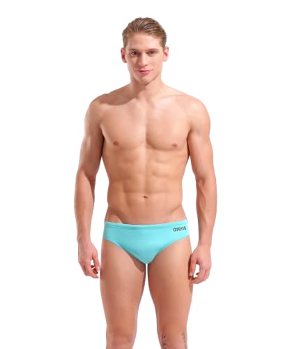 Image of Arena Men's Team Solid Swim Brief MaxLife Athletic Swimwear Professional Swimsuit Bathing Suit