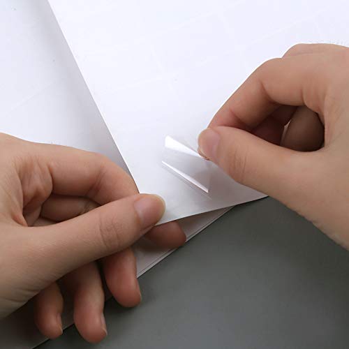 約60000枚 強粘着 封印シール 四角型 長方形 強力粘着