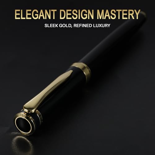 Fintanix Fountain Pen - Luxury Black Finish thumb #1
