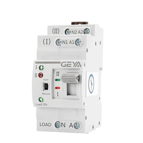 Commutateur de transfert manuel G2R 2P avec isolation type PC 25A - 4