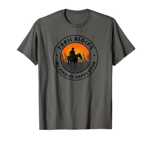 Trail Riding | Horseback Camping Vintage Gift for Men Women