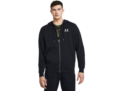 UA Essential Sweat à Capuche Under Armour Polaire Homme Noir 1373881-001