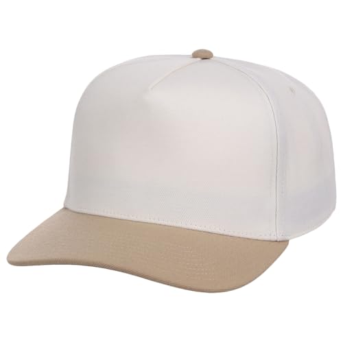 Image of Lids Blank Hook Shot A-Frame Adjustable Snapback Hat - Breathable Mesh & Lightweight | Curved Bill | One Size Fits Most