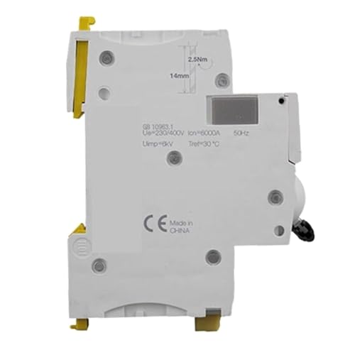 Mini disyuntor de vacío MCB C63A con alta capacidad de corte para sobrecargas 4