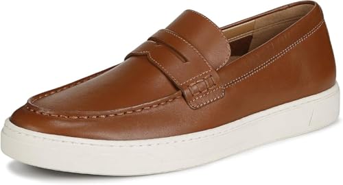 Vionic Men's Thompson Loafer Tan Brown Leather 9.5 M