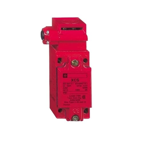 Interruptor de puerta de seguridad XCSB701 para evitar reinicios peligrosos en maquinas