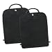 Munchkin Brica Deluxe Kick Mats Car Seat Protector, Black, 2 Pack
