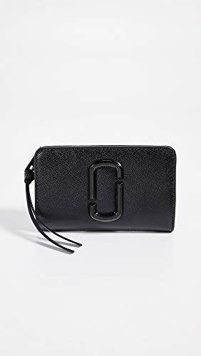Marc Jacobs Women's Snapshot Compact Wallet, Black, One Size #TOP1