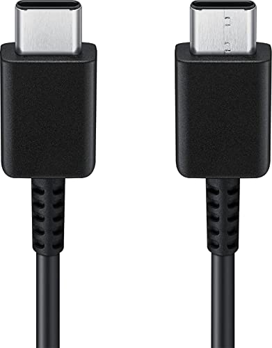 Image of Original 25W USB Type-C to C Charger Compatible with Samsung Galaxy M51 Note10|Note10 Plus|s10 lite|s20- Black