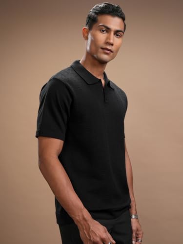 Image of Highlander Men's Polo Tshirt | Flat Knit | Regular Fit | Polo T-Shirt for Man