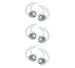 3 Pairs Large Size Replacement Silicone Earbuds Tips for Bose