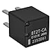 Relay 8T2T-CA (Set of 2) - 8T2T-CA 0101K 12VDC 20A Relay Automotive High-Performance Plug-in Type Relay Compatible for Ford Vehicles