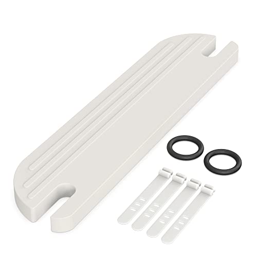 White IKEA High Chair Foot Rest, Compatible with Antilop Chairs | Adjustable, Reversible & Non-Slip Footrest for IKEA Chair - Made with Durable Polypropylene - Antilop Accessories - Thumbnail 2