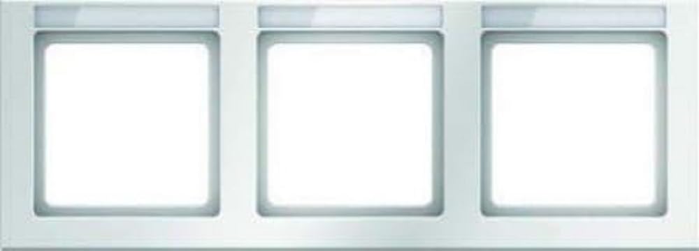 Cadre 2E H Q.3 blanc polaire au fini velours premium pour une finition haut de gamme