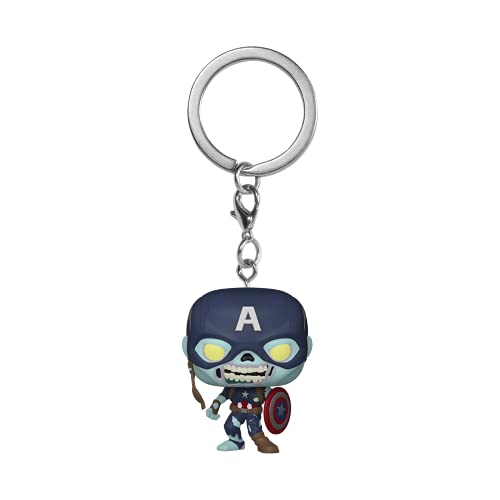 Funko Pop! Keychain: What If? - Zombie Captain America