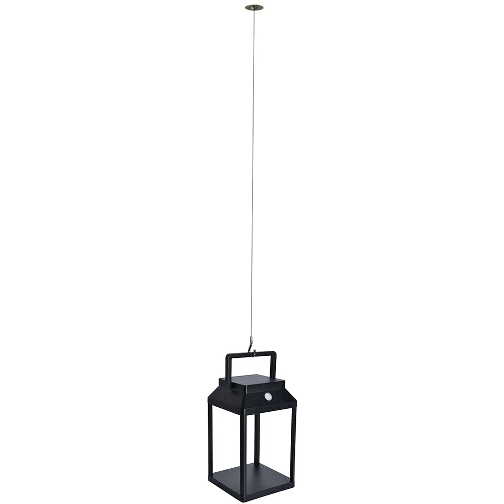 Lumisky Solarna hybrydowa lampion LED z akumulatorem sieciowym z akcesoriami ALTEA H25cm