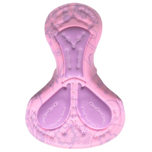 Shorti per biciclette imbottiti per donne | Shorts per bici Donne con imbottitura, cuscino di sedile in bicicletta comodo traspirante, pantaloncini per biciclette imbottite in silicone, cuscinetti pe