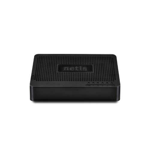 Netis St3105S 5 Port 10/100M Fast Ethernet Switch With Plug-And-Play | Auto Mdi/Mdi-X, Desktop Ethernet Splitter And Hub, Traffic Optimization Auto-Negotiation Rj45 Ports With Compact Design #TOP1