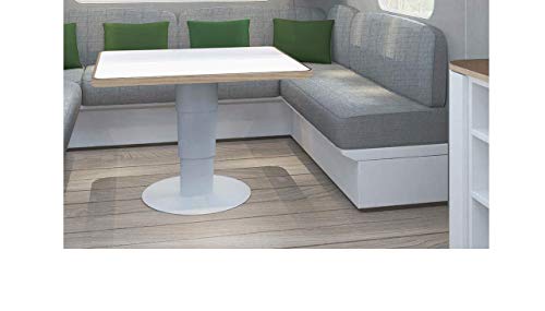 Preisvergleich Produktbild Kesseböhmer Einsäulenhubtisch Primero Comfort HVK silbergrau