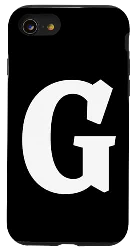 The Letter G Fun Big and Bold �C�x���g�A�t�@�~���[�`�[���O���[�v���� �X�}�z�P�[�X iPhone SE (2020) / 7 / 8 �p