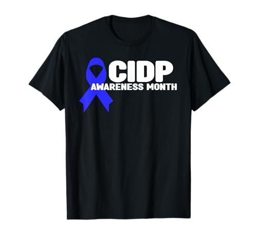 Camisa de concienciación CIDP Blue Ribbon - Mes de la concienciación CIDP Camiseta