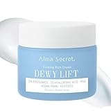 Alma Secret | Dewy Lift Firming Rich Cream | Crema de día para piel seca reafirmante, redensificante e hidratante con 2% Exosomas, PDRN Vegano, 7D Ácido Hialurónico y PGA | 50 ml