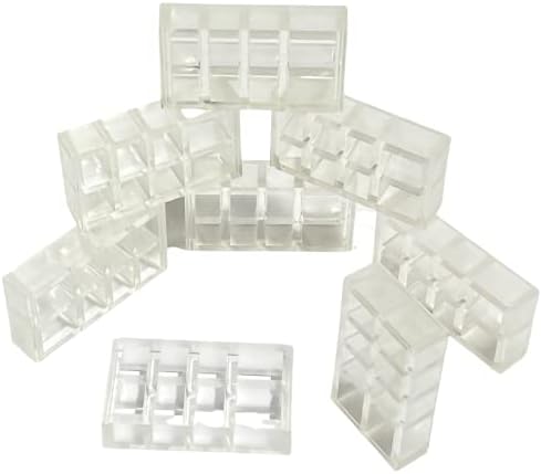 Amazing Drapery Hardware Bracket Spacer Block 8ct - Bracket Extension for Large Shade & Blind | Curtain Spacers & Blind Brackets