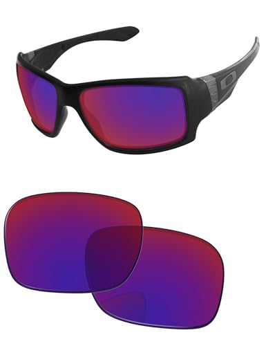 Image of Replacement Lenses for Oakley Big Taco OO9173 62mm Sunglass - Precision Fit, UV Block & Impact Resistant