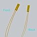 Strain Gauge, Aggofory 10AA 120 Ohm Strain Gauge Used in Mechanics Experiment for Material, Industry or Science (4 Pack)