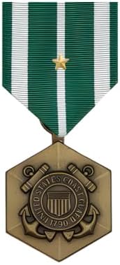 Coast Guard Commendation Medal Full Size Standard Finish