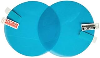 Auto Anti-fog Anti-Glare Film sticker Car Rearview Mirror Waterproof Membrane -Dia 9.5cm