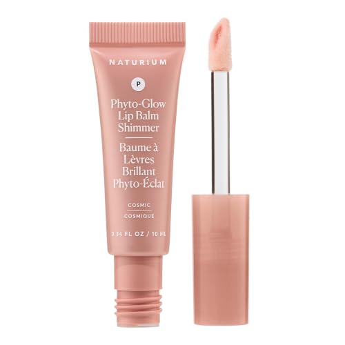 Naturium Phyto-Glow Lip Balm Shimmer | With Plant Squalane Hydrates, Shea & Cupuaçu Butter | 0.34 FL OZ / 10 mL, Cosmic - image 1