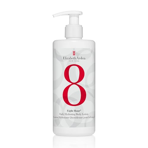 Elizabeth Arden Eight Hour® Lotion Hydratante Quotidienne pour le Corps, texture légère, à base de beurre de Karité, Hydrate pendant 24H, vegan