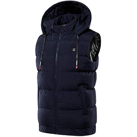 MNSSRN Heated Vest, Lightweight Heated Gilet, Unisex,Unisex Heated Jackets, Heat Coat, USB Electric Thermal Clothing coat, Heating Jackets, Winter Outdo Cover