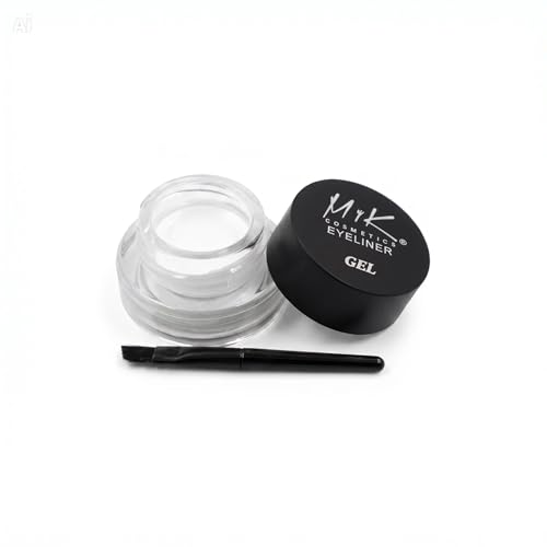 Juego de delineador de ojos de gel 2 en 1 Negro y Blanco miniatura 3