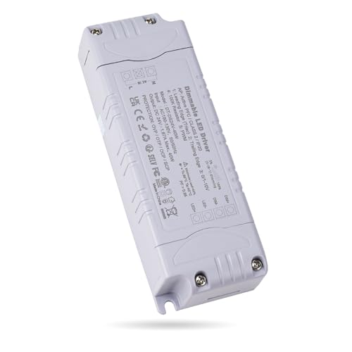REYLAX 24V Dimmable LED Power Supply for Strips