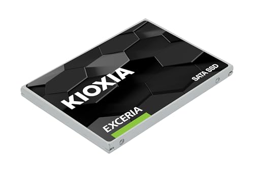 Image of KIOXIA Former Toshiba Memory EXCERIA SATA SSD 960GB - 2.5 inches, 555MB /s Read & 540MB /s Write, Aluminum Shell,Equipped with BiCS Flash TLC Japanese Brand