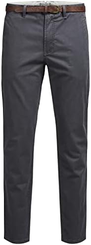 JACK & JONES Jpstmarco Jjbowie Sa Black Noos - Spodnie Mężczyźni