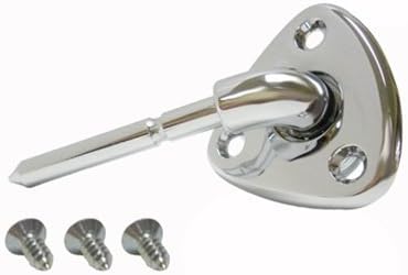 The Stop Shop 1970-1981 Sunvisor Support Chrome with Hardware